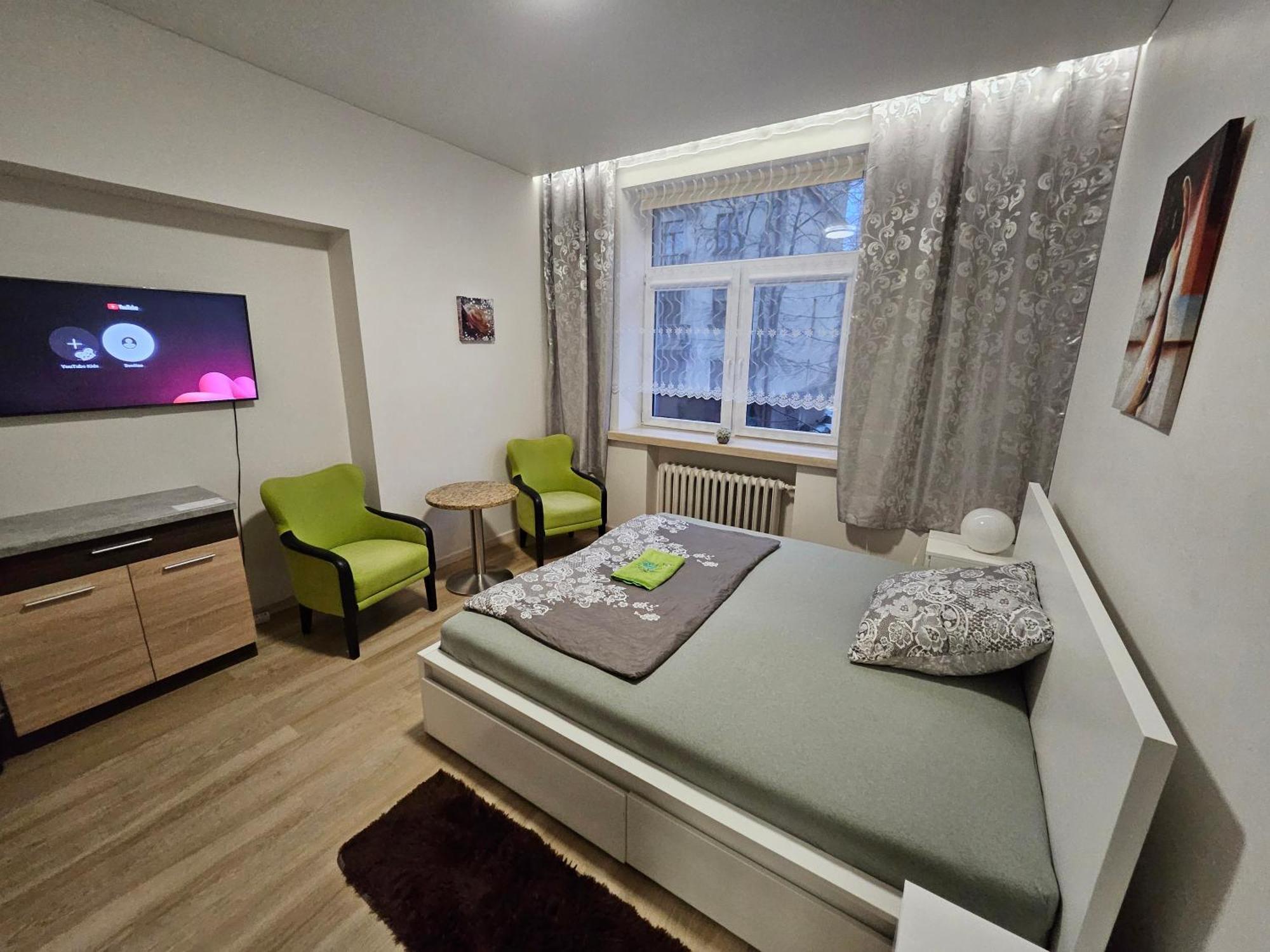 Kauno Apartamentai King Size Bed كاوناس المظهر الخارجي الصورة